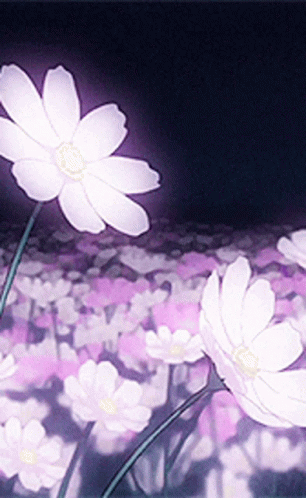 Anime Flowers GIF