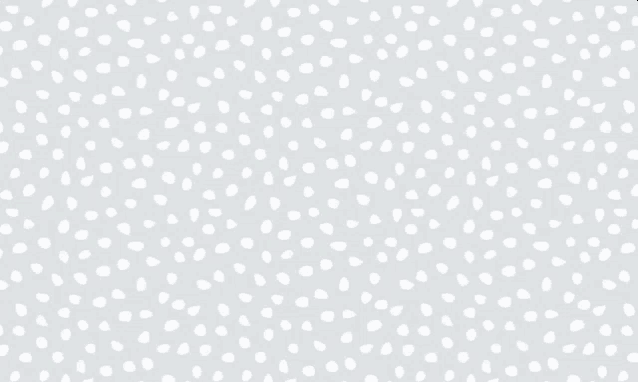 a seamless pattern with white polka dots on a gray background