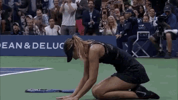 Maria Sharapova Tennis GIF - Maria Sharapova Tennis Win GIFs