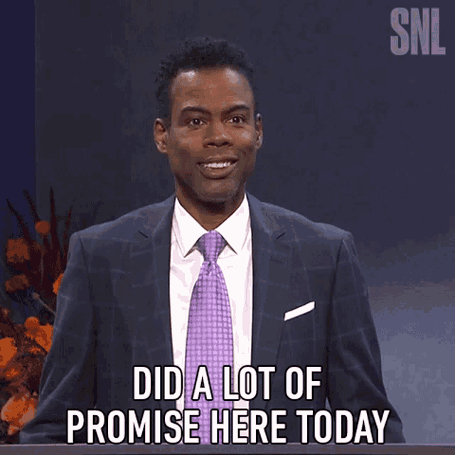 Did A Lot Of Promise Here Today Chris Rock GIF - Did A Lot Of Promise Here Today Chris Rock Pledge GIFs