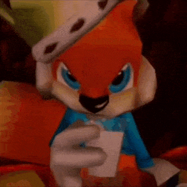 Conkers Bad Fur Day Intro King GIF - Conkers Bad Fur Day Intro King Bad Fur Day GIFs