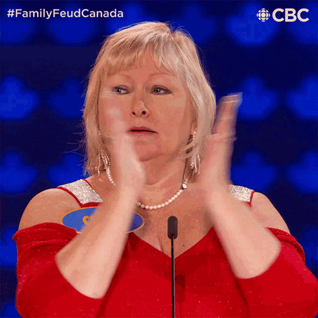 Clapping Family Feud Canada GIF