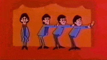 Beatles Hyper GIF - Beatles Hyper Dance GIFs