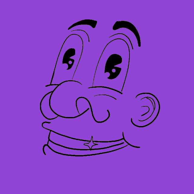 a drawing of a monkey with the words adult swim on his head