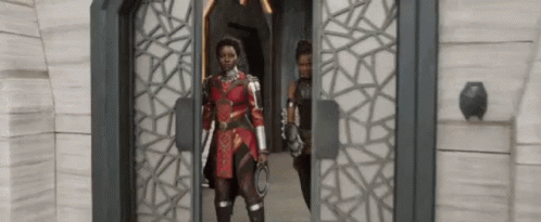Black Panther Ready GIF - Black Panther Ready Fighting Stance GIFs
