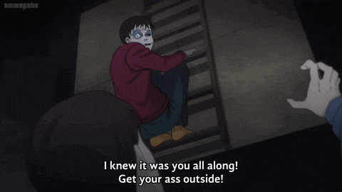a cartoon of a person saying " i knew it was you all along "
