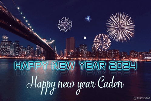 Caden Happy New Year Caden GIF