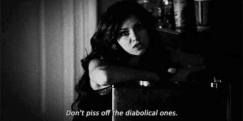 Katherin Pierce Dont Piss Off GIF