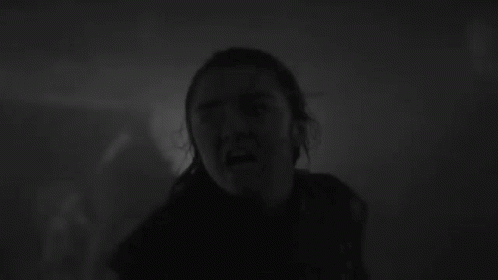 Arya Stark Screaming GIF - Arya Stark Screaming Ready GIFs