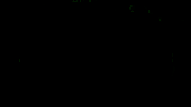 the word last is glowing in neon green on a black background