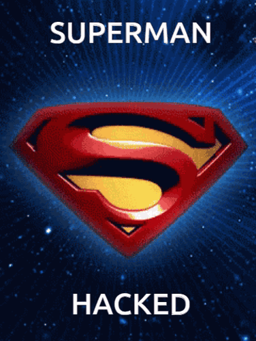 Supermn Hacked Superman GIF - Supermn Hacked Hacked Superman GIFs