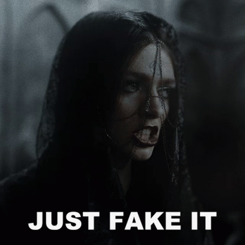 Just Fake It Brassie GIF - Just Fake It Brassie We Are Fury GIFs