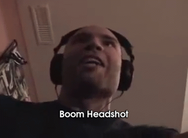 Boom Headshot GIF - Counter Strike Gamer Online Game GIFs