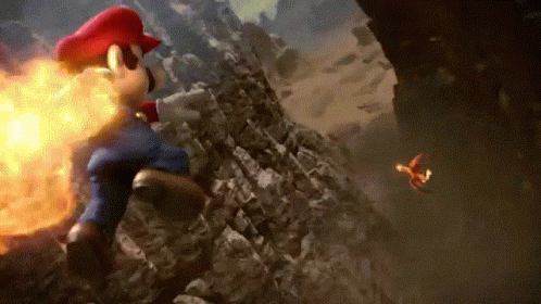Super Smash Bros For Wii U Mario GIF - Super Smash Bros For Wii U Mario Charizard GIFs