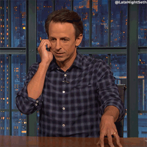 Surprised Seth Meyers GIF - Surprised Seth Meyers Late Night With Seth Meyers GIFs