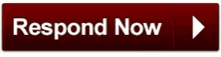 a red button with the words respond now on it