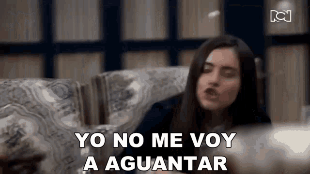 Yo No Me Voy A Aguantar Que Usted Me Hable Como Se Le De La Gana GIF - Yo No Me Voy A Aguantar Que Usted Me Hable Como Se Le De La Gana Luisa Mayorga GIFs