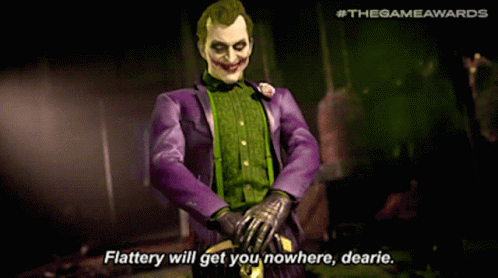 Mortal Kombat Joker GIF - Mortal Kombat Joker Flattery Will Get You Nowhere Dearie GIFs