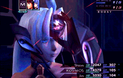 a screenshot of a video game shows a character with a lot of hp