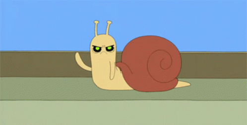 Snail Angry GIF - Snail Angry I Show You GIFs