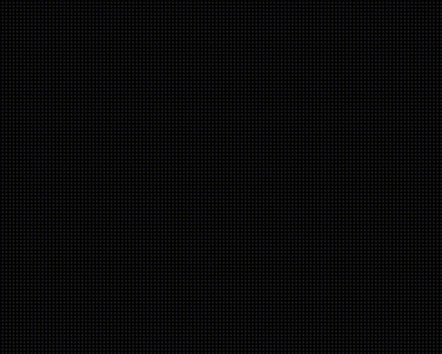 a pixelated image of a man standing on stairs