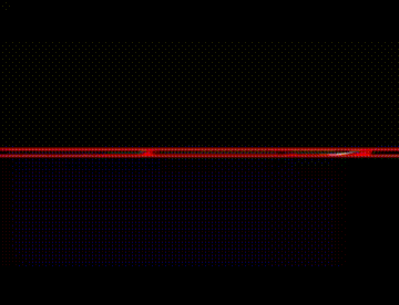 a black and red background with the letter d on it .