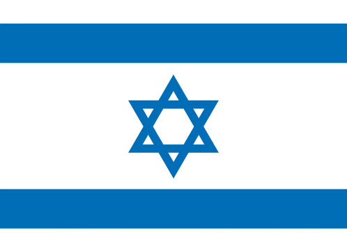 a blue and white flag with a blue star on it