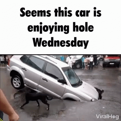 Hole Wednesday GIF - Hole Wednesday Car GIFs