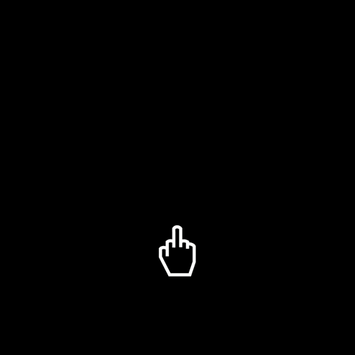 a black background with a bunch of red and white fingers giving the middle finger