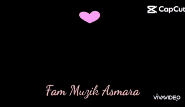 a video that says happy tasking and fam muzik asmara on it