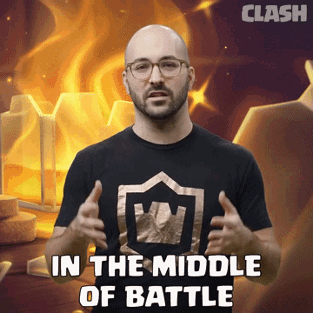 In A Middle Of The Battle Seth GIF - In A Middle Of The Battle Seth Clash Royale GIFs