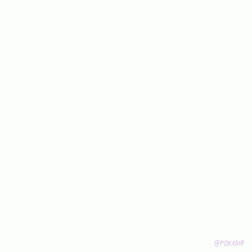 a hand is pointing at the word fm on a white background