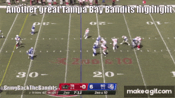 Usfl Tampa Bay Bandits GIF - Usfl Tampa Bay Bandits GIFs