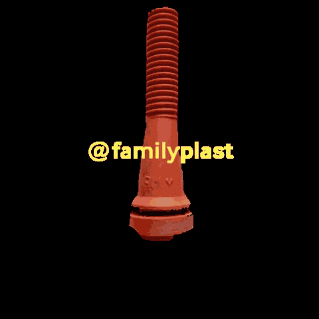 a red rubber tube with the words karet cabut bulu ayam written on it