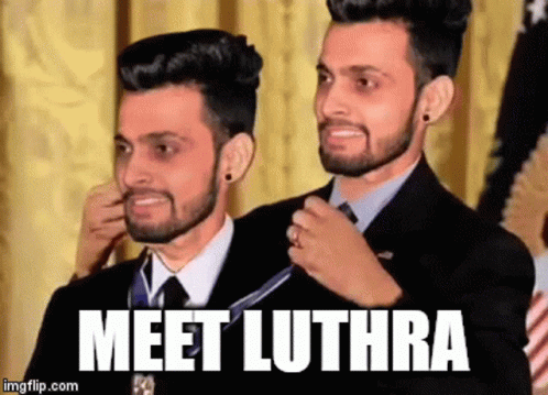 Meet Luthra Smile GIF - Meet Luthra Smile Award GIFs