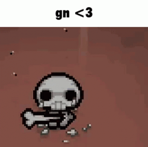 The Binding Of Isaac Gn GIF - The Binding Of Isaac Gn Good Night GIFs