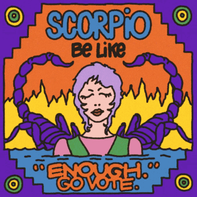 Zodiac Sign Scorpio Season GIF