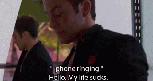 Hello My Life Sucks GIF - Phone Rings Ringing GIFs