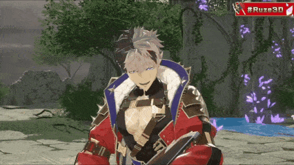 a screenshot of a video game shows a character named ruzo3d