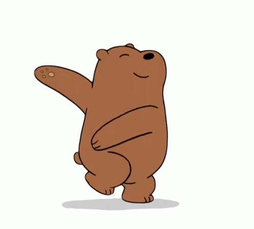 We Bare Bears Grizzly GIF - We Bare Bears Grizzly Happy GIFs