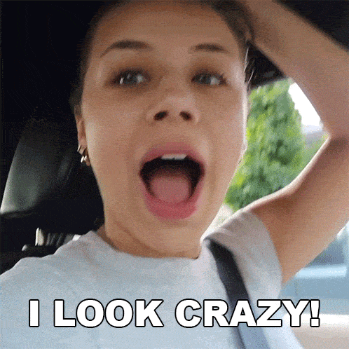 I Look Crazy Fernanda Ramirez GIF - I Look Crazy Fernanda Ramirez I Look Insane GIFs