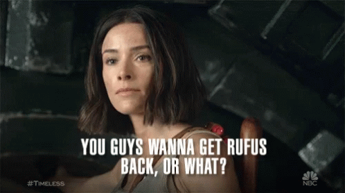 You Guys Wanna Get Rufus Back Or What Rescue GIF - You Guys Wanna Get Rufus Back Or What Get Rufus Rescue GIFs