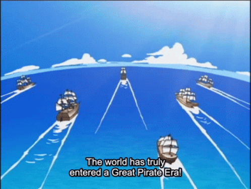 One Piece Piracy GIF - One Piece Piracy Great Pirate Era GIFs