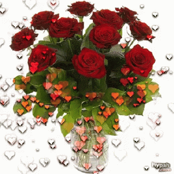 Flowers Roses GIF - Flowers Roses Hearts GIFs