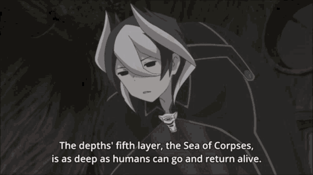 Ozen Made In Abyss GIF - Ozen Made In Abyss Back Fixing GIFs