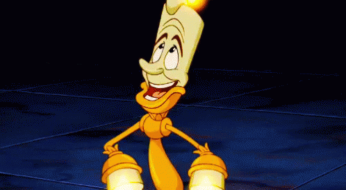Beauty And The Beast Lumiere GIF - Beauty And The Beast Lumiere Chuckle GIFs