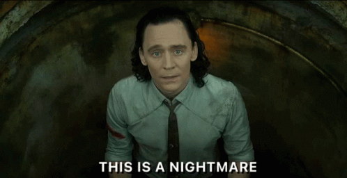 Loki Thisisanightmare GIF - Loki Thisisanightmare Nightmare GIFs