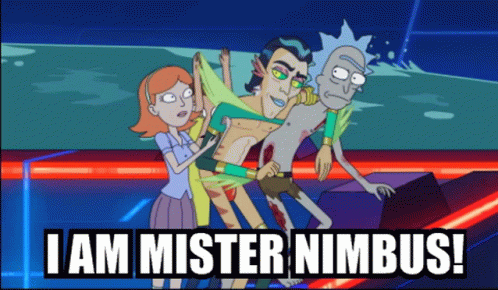 Mr Nimbus Rick And Morty GIF - Mr Nimbus Rick And Morty I Am Mr Nimbus GIFs