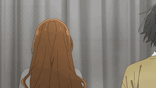 a man and a girl are looking up at something