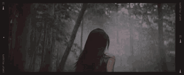 a woman 's hair is blowing in the wind in a frame that says capture memories